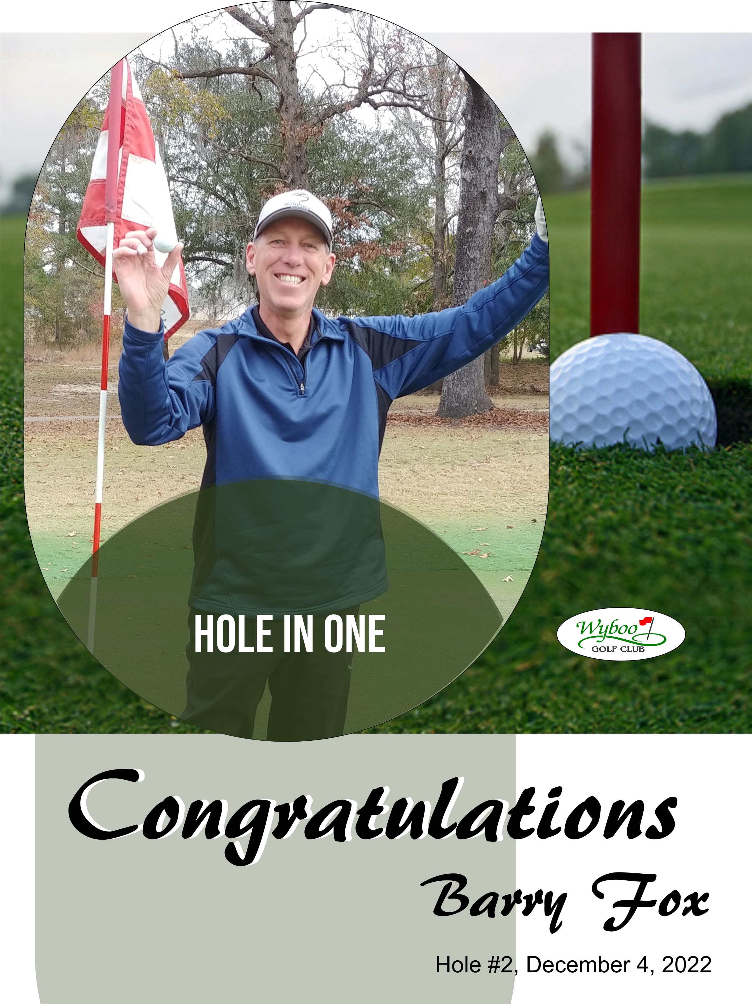 Hole in One Announcement Barry Fox 120422 min